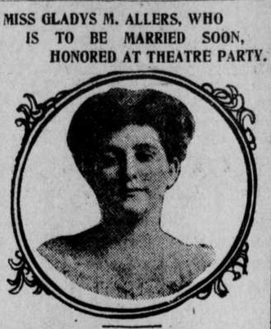 Miss Gladys M Allers